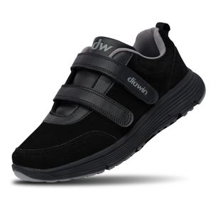 diawin Extra Wide Shoes for Men Extra Depth Walking Shoes with Extra Wide Toe Box, Roomy Interior for Hallux, Swollen Feet, Arthritis, and Diabetic Needs Genuine Leather for Comfort