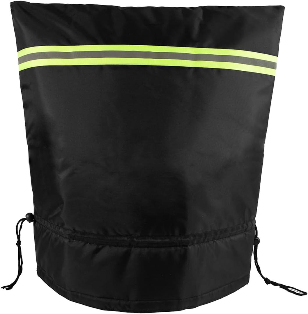 Backflow Preventer Pipe Insulation Cover with Reflective Strips 24" X 24" Insulated Pouch for Winter Freeze Protection,Waterproof Sprinkler Valve Covers for Outside Irrigation,Well Head,Faucet