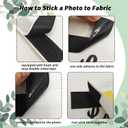 Reserved Memorial Wedding Chair Sign wedding sign with Photo Pasting Function Cotton Linen Fabric Wedding Reserved Seat Decor Save a Seat for Someone In Heaven