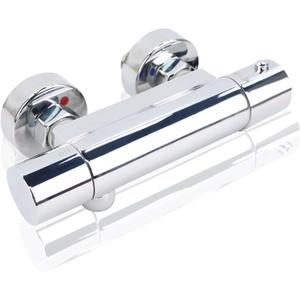 Eazy2hD Thermostatic RV Shower Faucet, 4 Camper Shower Faucet, Chrome RV Shower Valve, RV Shower Faucet Replacement, RV Tub Faucet With Shower Diverter for RV, Camper, Motorhome and Travel Trailer
