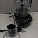 BLACK+DECKER 3-in-1 Easy Assembly 8-Cup Food Processor, Stainless Steel S-Blade, Easy-Clean, Touchpad Controls Black (Large)