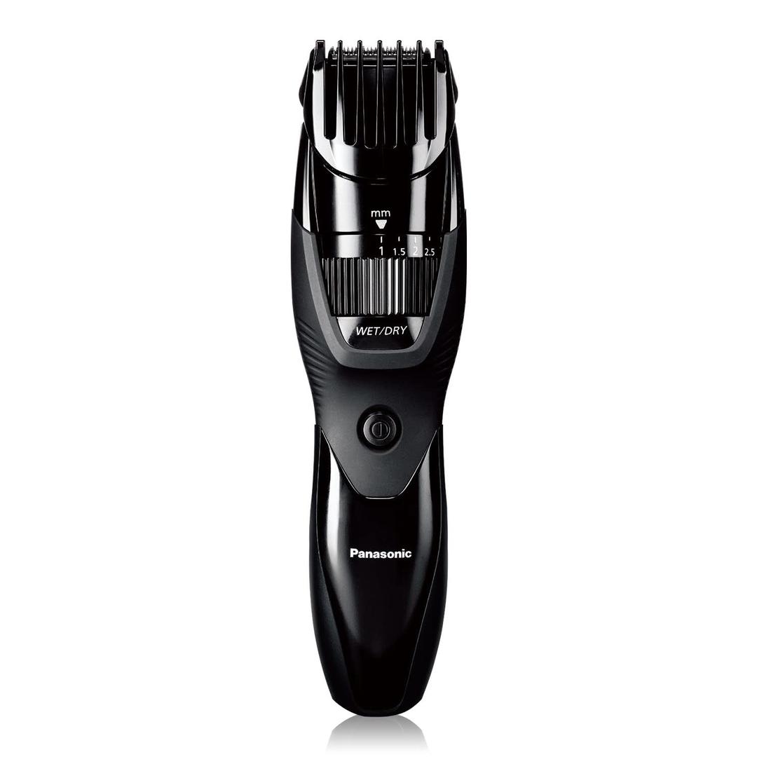 Panasonic Cordless Beard Trimmer for Men with Precision Dial, 19 Adjustable Length Settings, Rechargeable Battery, Washable - ER-GB42-K (Black)