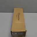 KAMANINA White Curtain Rod 32 to 144 Inch (2.6-12 Feet), 1 Inch Heavy Duty Curtain Rods for Windows, Modern Adjustable Drapery Rods with End Cap (32"-144")