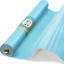 Sky Blue Bulletin Board Paper Roll 4x15ft Non-Woven Fabric, 48" x 144"