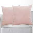 2pack Pillowcase Coral Pink 19x19 