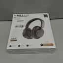 Noise Cancelling Headphones Wireless Bluetooth, Over Ear Headphone Bluetooth with Microphone, Cancelling Wireless Headphones Over Ear, 65h Playtime, Clear Calls, Comfort Fit for Travel (Grey)