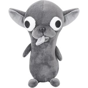 RichRabbit Funny Chihuahua Dog Plush ToyCute Soft Stuffed Animal with Big White Eyes & Tongue Out, Premium Fluffy Material, Ideal Gift for Kids & Adorable Bedroom Decor(10-in)