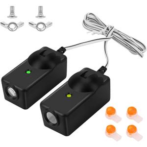 Garage Door Sensor Beam Eyes, Garage Door Safety Sensor Replacement Parts Compatible with Liftmaster/Sears/Craftsman After 1997 (41A5034, 801CB-P) No Bracket