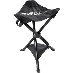 Kwik Goal Coaches' Seat Black, 17-Inch H
