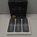 Brown Vintage Hobnail Drinking Glasses Set of 6, Embossed Water Tumbler 12oz, Kitchen & Bar Beaded Glass Cups, Beverage Glass Cups for Water, Beer, Juice, Housewarming and Mother's Day Gift