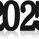 KatchOn, Black 2025 Wooden Numbers Sign - Graduation Props | Grad 2025 Sign, Graduations Decorations Class of 2025 | Class of 2025 Props | Graduation Decorations 2025 | 2025 Photo Props