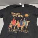 Tonight We Ride Christian Jesus Faith Bible Verse Religion T-Shirt Female 2XL 