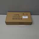 CHENGU 12 Pcs LED Taper Candles Flameless Battery Dripless Dinner Candles for Thanksgiving Day, Weddings, Church, Hanukkah, Christmas, Autumn, New Year Celebration(Spiral Orange,Spiral)