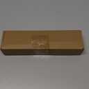 Acrylic Straw Holder for Cabinet Door - Reusable Tumbler Straw Organizer Storage, Small Kitchen Accessories Container, Ultra Sticky Cupboard Door Mounted (Transparent, Large 9.5" (Most Cabinets))