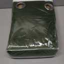 MIULEE Velvet Curtains Olive Green Elegant Long Grommet Curtains Black Out Thermal Insulated Soundproof Room Darkening Drapes for Classical Living Room Bedroom Decor 52 x 96 Inch Length 2 Panels Set