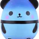 Anboor 5.5" Squishies Jumbo Panda Egg Creamy Candy Ice Cream Slow Rising Scented Kawaii Squishie Animal Toy for Collection,1 Pcs (Galaxy)
