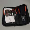 Dog Nail Clippers Trimmer Set, Quick Safety Guard to Avoid Over-Cutting, Stainless Steel Razor Sharp Blades, Sturdy Non-Slip Handles, Storage Case and Nail File, Professional Pet Grooming