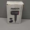 ANIEKIN Hair Dryer, 1875 Watts Fast Drying Blow Dryer with Diffuser and Concentrator, Compact Lightweight Hair Dryer for Women and Men