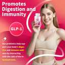 (2 Pack) Probiotics for Women 467 Billion CFUs with Jujube, GLP-1 Probiotic Supplement Capsules Supports Digestive & Skin & Gut Wellness, Immune, Vegan, Gluten-Free,120 Counts