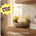 Taba Squishy Chicken Nest Egg Kit - Birthday Gift for Kids, Teens - Gifts for Boys & Girls Ages 7 8 9 10 11 12 - Taba Squishies Gift - Squeeze Toys - Squishys Fidget Toys
