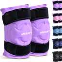 APEXUP Ice Pack for Knee Pain Relief, Large Reusable Wrap After Surgery, Flexible Gel Cold Pack for Injuries, Pain Relief for Back, Shoulder, Elbow, Ankle and Leg (Purple, L, 2PK)