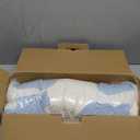 Osteo Cervical Pillow for Neck Pain Relief, Hollow Design Odorless Memory Foam Pillows with Cooling Case, Adjustable Orthopedic Bed Pillow for Sleeping, Support for Side Back Sleepers, Standard High (24.5*16.5*5.2/4.1 inches), Blue