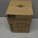 Milk Frother and Steamer, PARIS RHNE 4 in 1 Detachable Milk Steamer, 500ml Hot Chocolate Maker and Milk Warmer with Hot & Cold Foam, Dishwasher Safe, All Stainless Steel