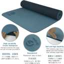 Gruper Yoga Mat Non Slip, Eco Friendly Fitness Exercise Mat with Carrying Strap,Pro Yoga Mats for Women,Workout Mats for Home, Pilates and Floor Exercises