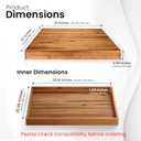Stove Top Covers for Electric Stove, Noodle Board, 30”x22” (Outer)