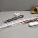 Zisu Demon Katana Sword, About 41 inches, Hashira Pillars & Protagonist Katana for Cosplay Purpose, Anime Original Texture (White)