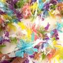66Ft Easter Tinsel Garland Decorations Colorful Twist Garland for Tree with Gorgeous Bunny Carrot Designs Spring Pastel Hanging Ornaments for Home Indoor Outdoor Parade Floats Party Decor Supplies