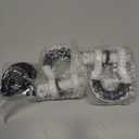 Blackout XP D Ring Shackle Set with 45,000 lbs. of Break Strength, 3/4” Diameter Shackles with 7/8" Screw Pin with Isolator and Washers for Off Road Recovery