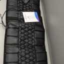 Massage Mat, Detachable Neck Massager, Full Body Vibration Heating, Massage Pad with 10 Vibrating Motors and 9 Speed Settings for Home Office Use, Gift for Men Women Parents Christmas,Black