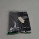 roswear Women's High Waisted Stretchy Wide Leg Cropped Barrel Jeans (X-Large, Black)