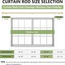 5/8 Diameter Curtain Rods 30-90 Inch, for 30-84 Inch Windows, Adjustable Splicing Gold Curtain Rods for Windows with Brackets, Window Rod Long Small Curtains Rod