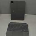 Logitech Combo Touch iPad Pro 11-inch (1st, 2nd, 3rd, 4th gen - 2018, 2020, 2021, 2022) Keyboard Case - Detachable Backlit Keyboard, Click-Anywhere Trackpad - Oxford Gray; USA Layout