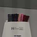 Honoson 720 Pieces Short False Nails Medium Square Artificial Fake Nails Full Cover Fingernails Coffin Press on Nails Glossy False Nails Tips for Women Girls DIY Nail(Elegant Colors)