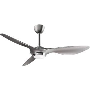 reiga 52 Inch Modern Smart Wifi Ceiling Fan with Light and Remote Control, Living Room Bedroom patio 3 Blade Ceiling Fans with Reversible Mute DC Moto