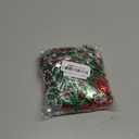 NOVWANG 21Pcs Christmas Necklaces Metallic Bead Red White Green Necklace with Santa Claus Christmas Tree Snowman Elk Snowflake for Memorial Day Party Favors Supplies Decorations, 7 Style