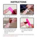 4 x Solid Color Press on Nails Short Square Fake Nails Pure Nude Color False Nails Glossy Glue on Nails Reusable Artificial Acrylic Nail Full Cover Nude Stick on Nails for Women Girls Manicure 24Pcs (24 Fl Oz (Pack of 1), W06)