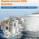 3310-864940A01 Marine Carburetor for Mercruiser Rochester Mercarb 2 Barrel 3.0L 2.5L 2 barrel Carburetor 4 CYL Engines Carb