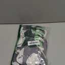 Ekouaer Women Plus Size Robe Knee Length Lightweight Bathrobe Short Kimono Robes with Pockets Maternity Robe 1X-5X (4X, Floral Gray)