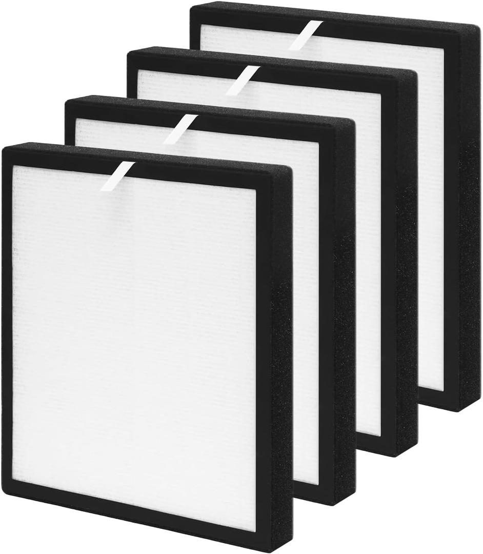 TZ-K2-A HEPA Filter, Compatible with ToLife TZ-K2 Air Purifier, TZ-K2-A Replacement Filters, 4 Pack