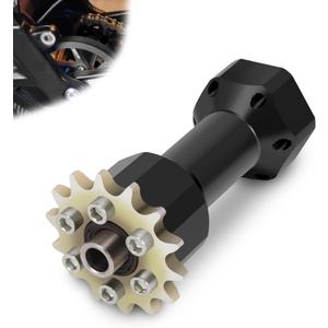 Center Shaft Sleeve for Surron Light Bee,CNC 7075 Aluminum Drive Jackshaft Jack Shaft Axle for Electric Dirt Bike Surron Light Bee X(LBX) and S(LBS)/X160/X260-Black