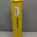 FunWheat Round Braided Placemats Set of 6 Table Mats for Dining Tables Woven Washable Non-Slip Place mats(Shining Sliver, 6pcs)