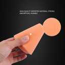 Polishing Cone, SPTA Car Wheel Hub Drill Buffing Sponge Pads Kit, Polishing Ball, 5 Pack Car Buffers and Polishers Kit, Attaches to Standard Household Drill