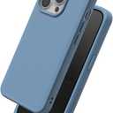 RhinoShield Case Compatible with iPhone 15 Pro | SolidX - Reinforced Shock-Absorbing Slim Design Protective Cover with 3.5M / 11ft Drop Protection - Tide Blue