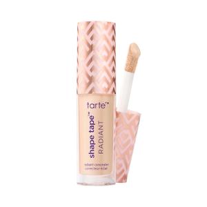 tarte shape tape radiant concealer Medium-Coverage, Radiant Finish for Under Eye Concealer for Dark Circles, Fine Lines, Redness & Discoloration, Hydrating, Vegan, Cruelty Free