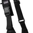 GOOSEKET 365 Toddler Carrier, 100% Cotton, Lightweight, Easy-to-USE, Portable, Suitable from 6-48 Months, Supports UP to 44LBS (Black)