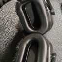 34dB Noise Canceling Headphones For Shooting, Hearing Protection Earmuffs, Ear Protection Headphones, Thickened Headband Ear Muffs For Noise Reduction For Shooting, Construction,Mowing (Black+black)